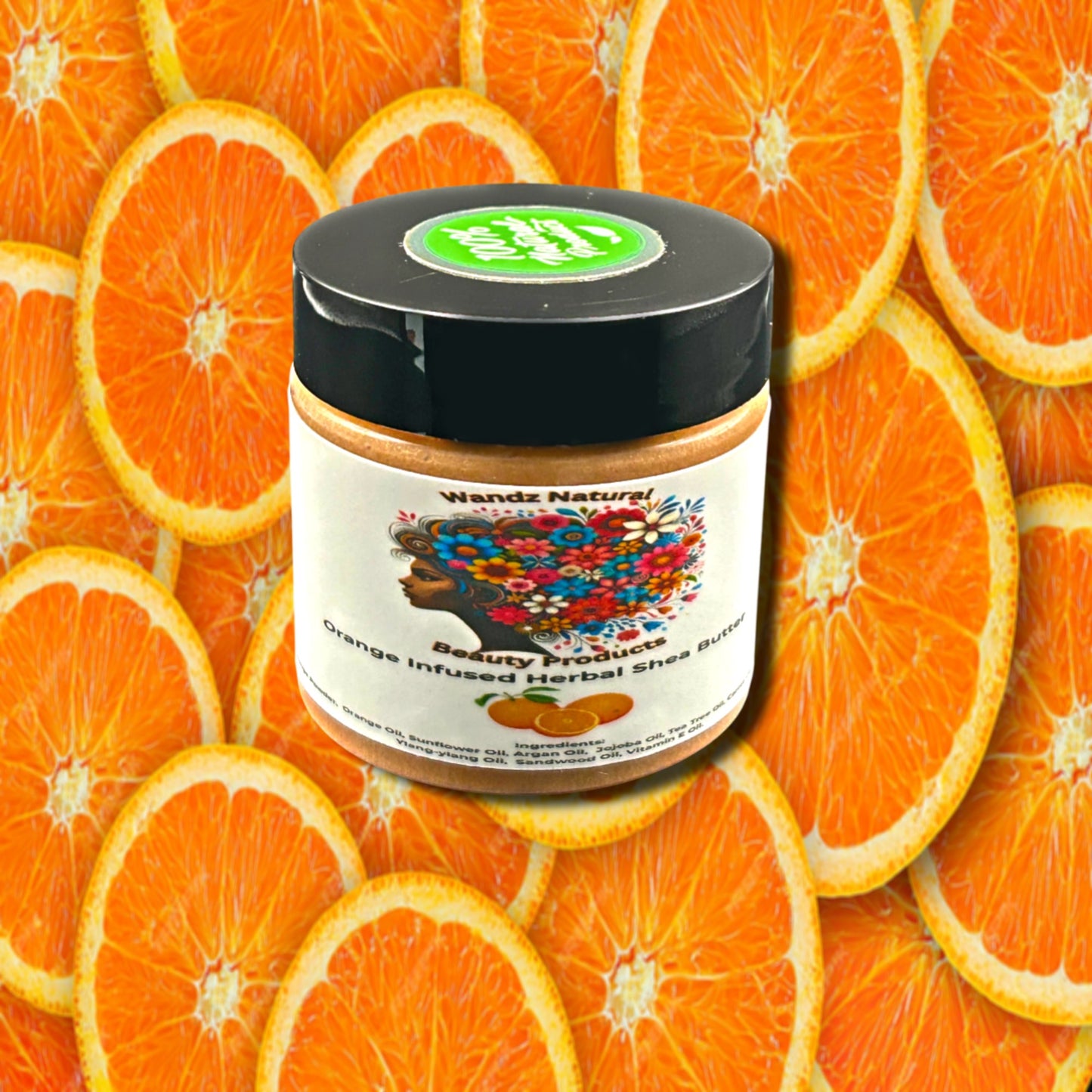 Orange Infused Herbal Shea Butter