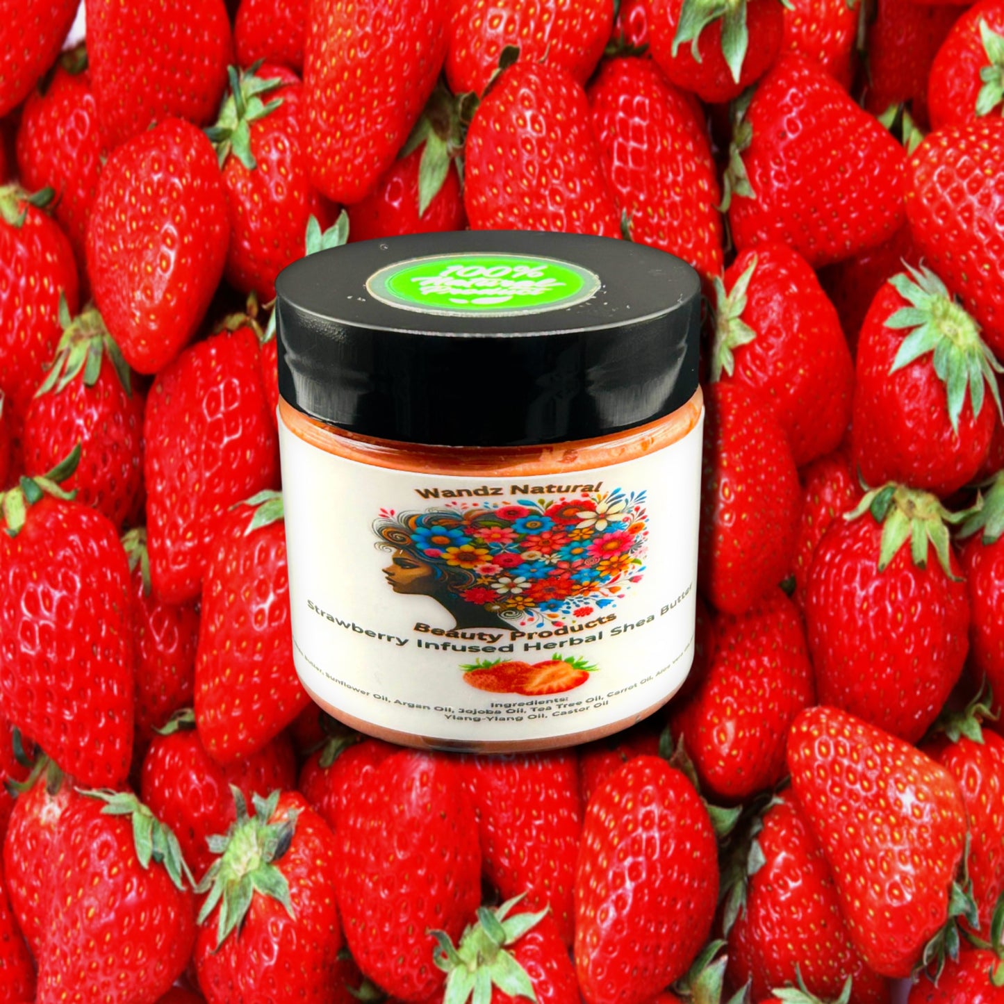 Strawberry Infused Shea Butter