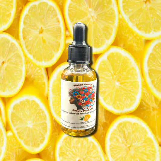 Lemon Infused Herbal Hair Oil