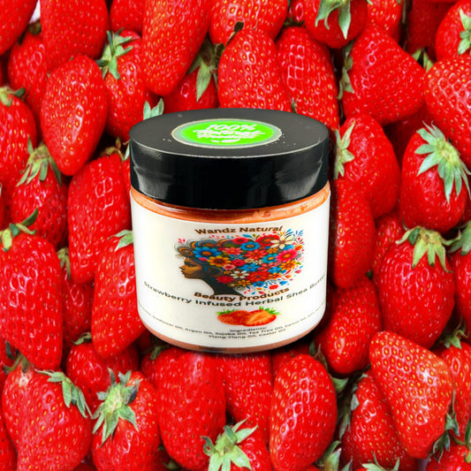 Strawberry Infused Shea Butter
